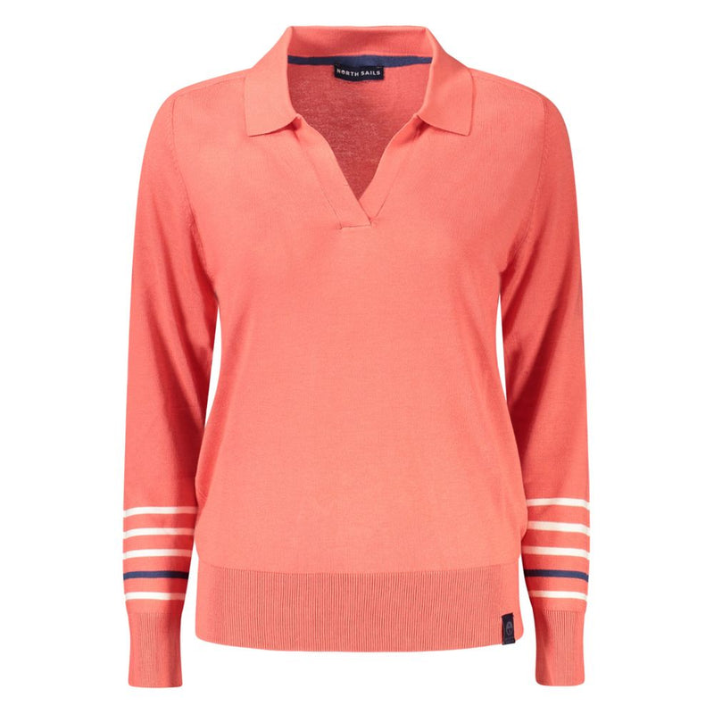 North Sails Pink Cotton Women Sweater - Stylish & Comfortable