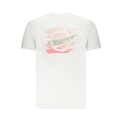 Trussardi White Cotton Men T-Shirt