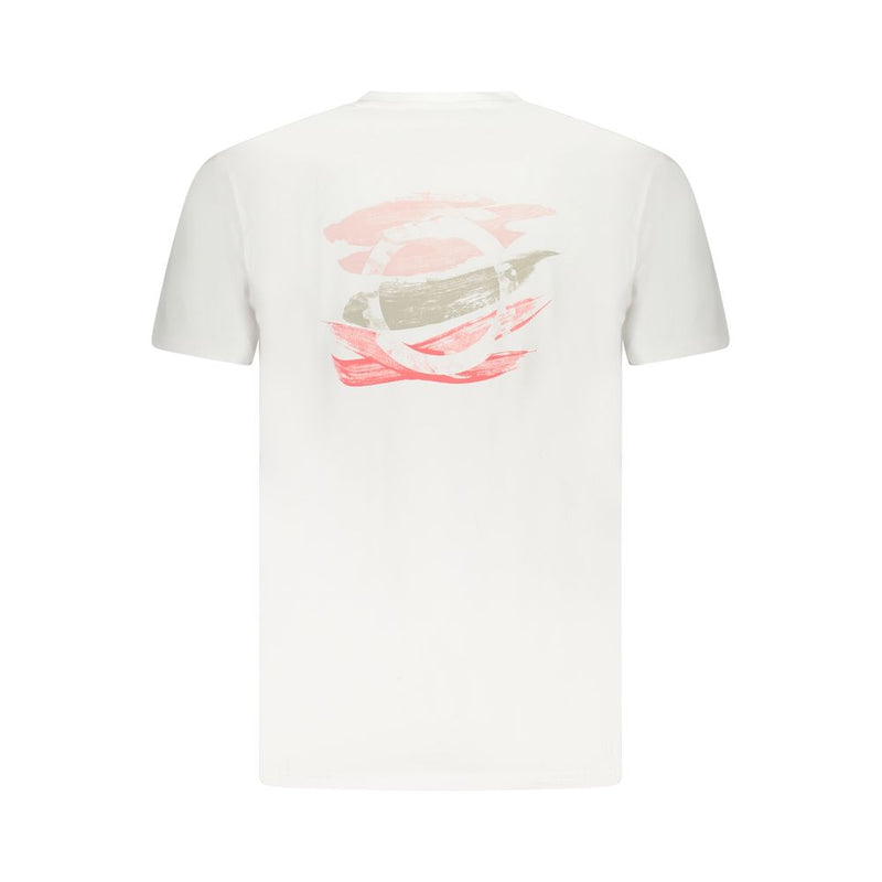 T-shirt homme en coton blanc Trussardi