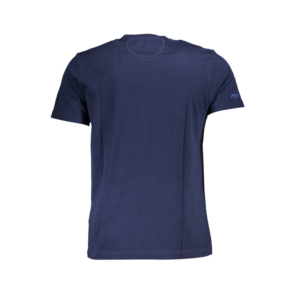 T-shirt La Martina bleu en coton pour homme