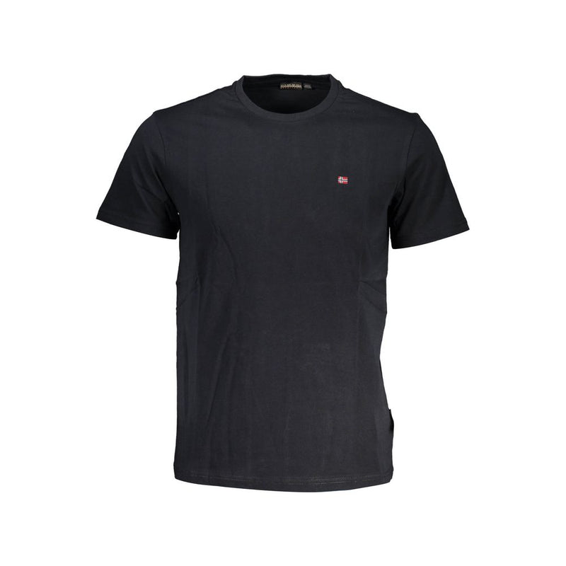 T-shirt Napapijri en coton noir pour homme