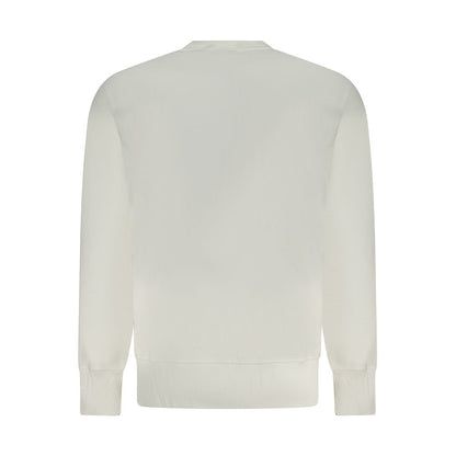 Pull en coton blanc Calvin Klein pour homme