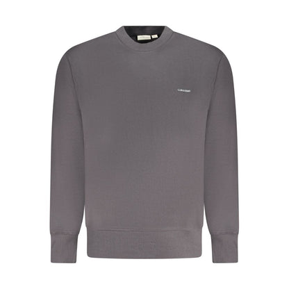 Pull en coton noir pour homme Calvin Klein