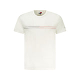 T-shirt Tommy Hilfiger blanc en coton pour homme