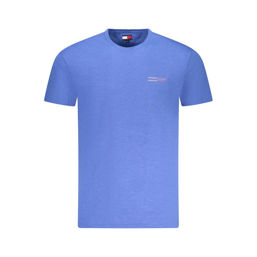 T-shirt homme en coton bleu Tommy Hilfiger