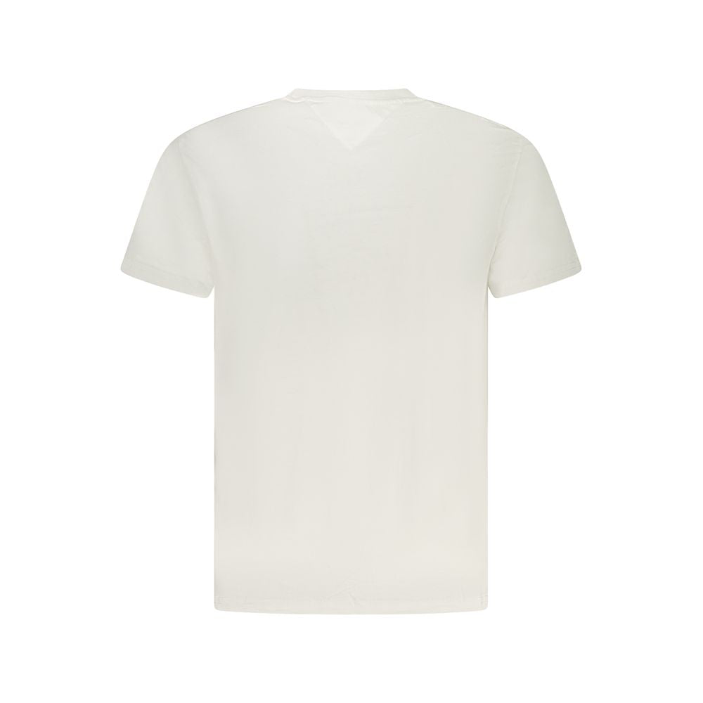 Tommy Hilfiger wit katoenen heren T-shirt