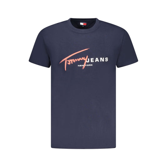 T-shirt homme en coton bleu Tommy Hilfiger