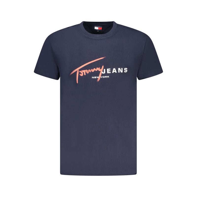 T-shirt homme en coton bleu Tommy Hilfiger