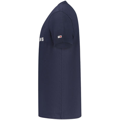 T-shirt homme en coton bleu Tommy Hilfiger