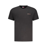 T-shirt homme en coton noir Tommy Hilfiger