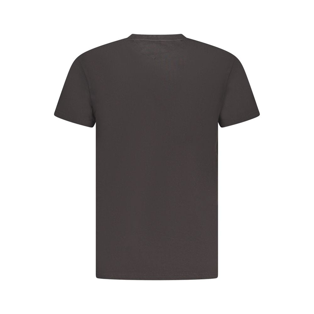 T-shirt homme en coton noir Tommy Hilfiger