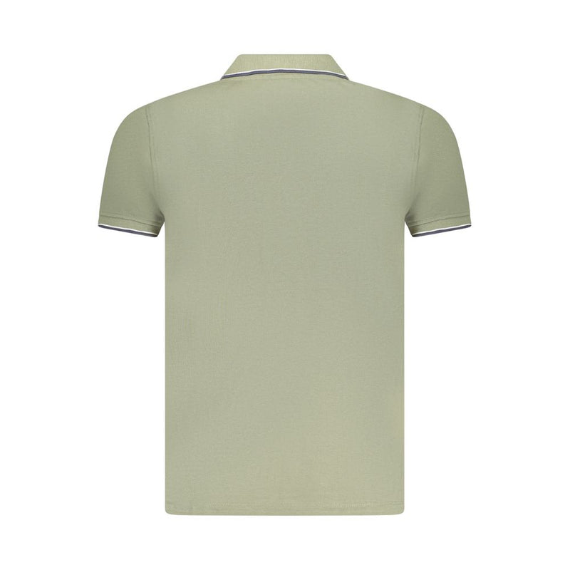 Polo Homme Vert en Coton Norway 1963