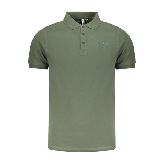 Polo en coton vert de l'Accademia Militare