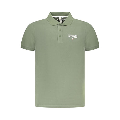 Polo en coton vert de l'Accademia Militare