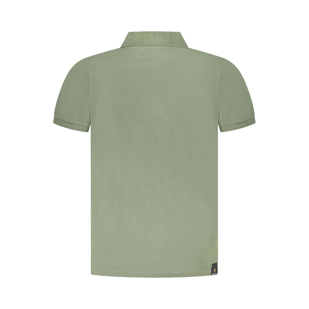 Accademia Militare Polo Shirt en Coton Vert - Élégance et Confort