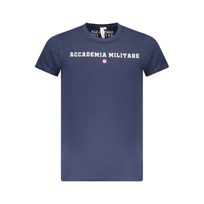 T-shirt en coton bleu de l'Accademia Militare