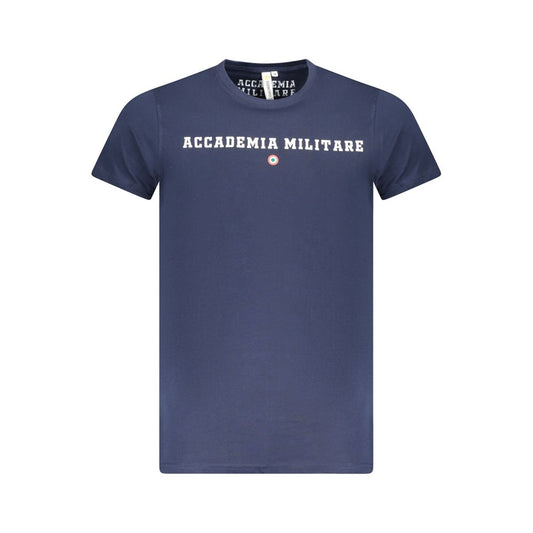 T-shirt en coton bleu de l'Accademia Militare
