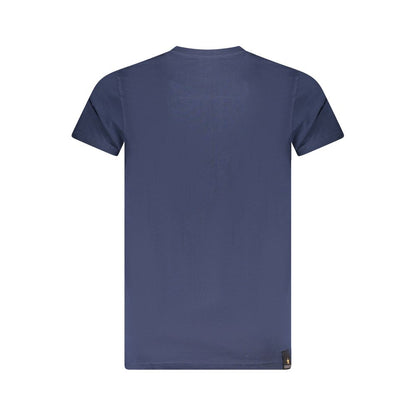Accademia Militare T-Shirt en Coton Bleu pour Homme