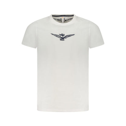T-shirt en coton blanc Accademia Militare