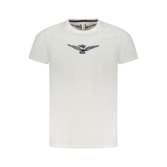T-shirt en coton blanc Accademia Militare