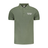 Polo en Coton Vert Accademia Militare - Élégant et Confortable
