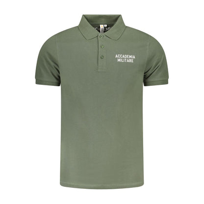 Polo en coton vert de l'Accademia Militare