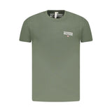 T-shirt en coton vert Accademia Militare pour homme