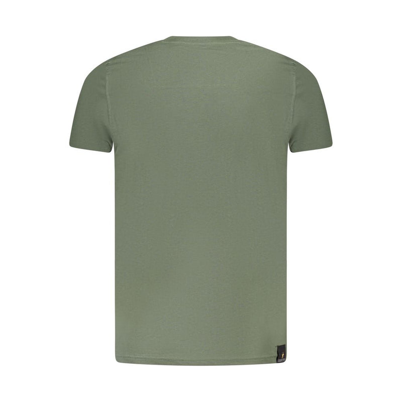 Accademia Militare Green Cotton T-Shirt for Men