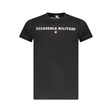 Accademia Militare T-Shirt en Coton Noir pour Hommes - Élégance et Confort