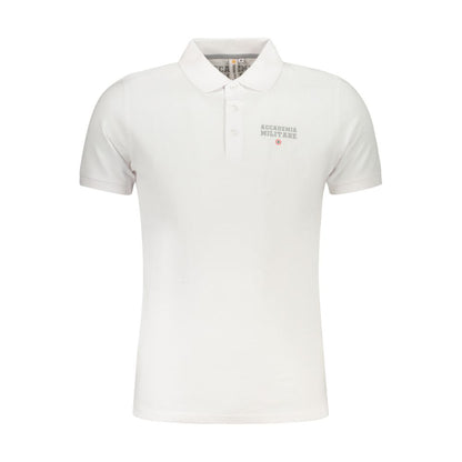 Polo en coton blanc de l'Accademia Militare