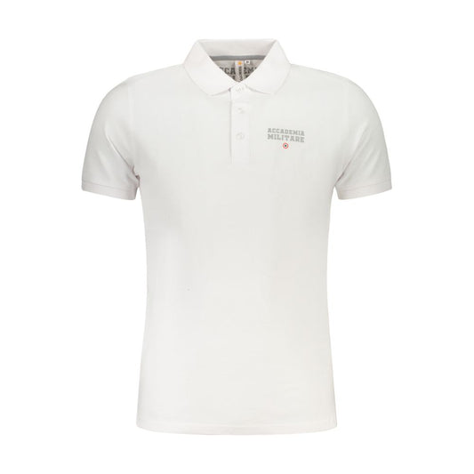 Polo en coton blanc de l'Accademia Militare