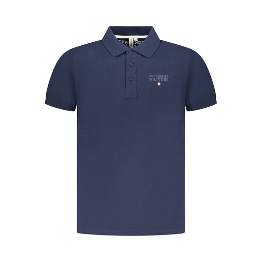 Polo en coton bleu de l'Accademia Militare