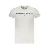 Accademia Militare T-Shirt en Coton Blanc - Élégance et Confort