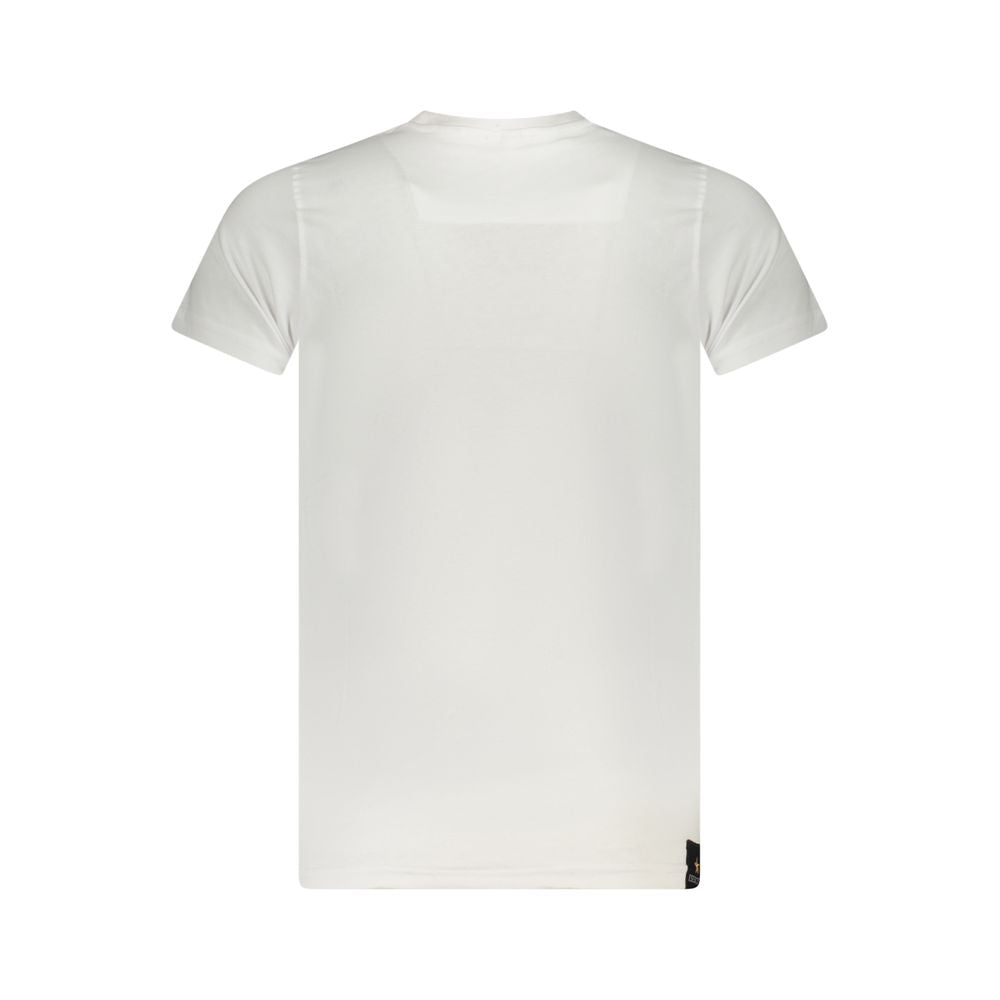 Accademia Militare T-Shirt en Coton Blanc - Élégance et Confort