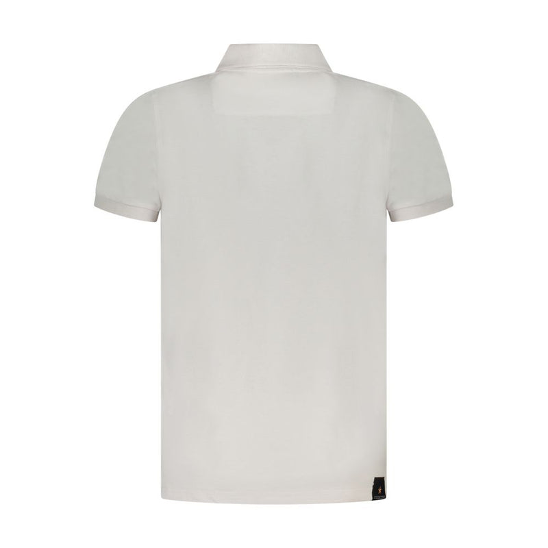 Accademia Militare White Cotton Polo Shirt - Stylish & Comfortable