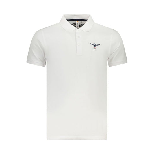 Polo en coton blanc de l'Accademia Militare