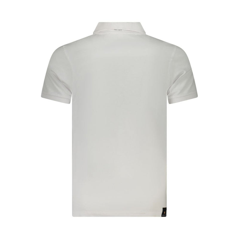 Accademia Militare White Cotton Polo Shirt - Stylish Comfort