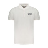Polo en Coton Blanc Accademia Militare - Élégant et Confortable