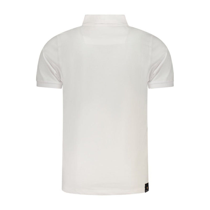 Accademia Militare White Cotton Polo Shirt - Stylish & Comfortable