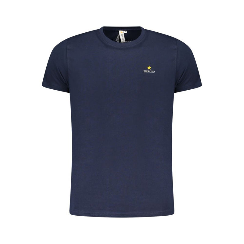 T-shirt en coton bleu Esercito 1659