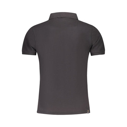Polo en coton noir de l'Accademia Militare