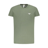 T-shirt en coton vert Accademia Militare pour hommes