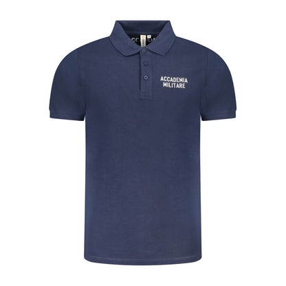 Polo en coton bleu de l'Accademia Militare