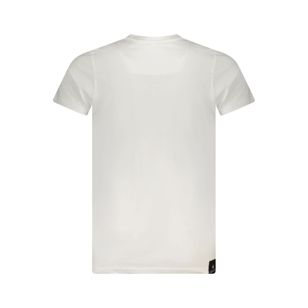 Accademia Militare T-Shirt en Coton Blanc - Élégance Décontractée