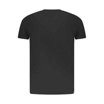 T-shirt en coton noir Accademia Militare