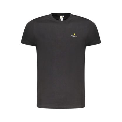 T-shirt en coton noir Esercito 1659