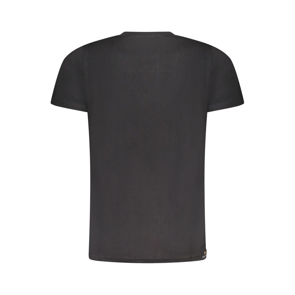 T-shirt en coton noir Esercito 1659