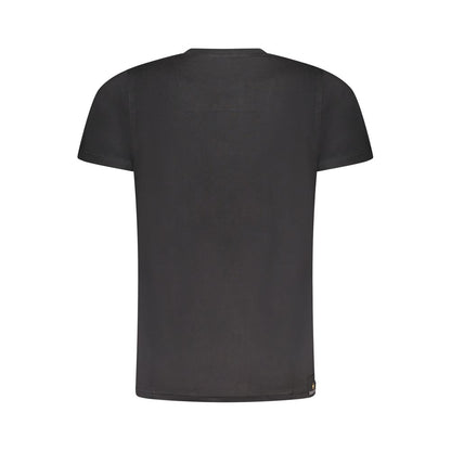 T-shirt en coton noir Esercito 1659