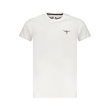 T-Shirt en Coton Blanc Accademia Militare - Design Eagle Ball