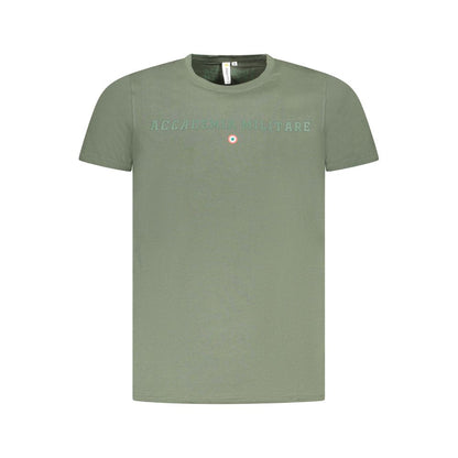 T-shirt en coton vert de l'Accademia Militare